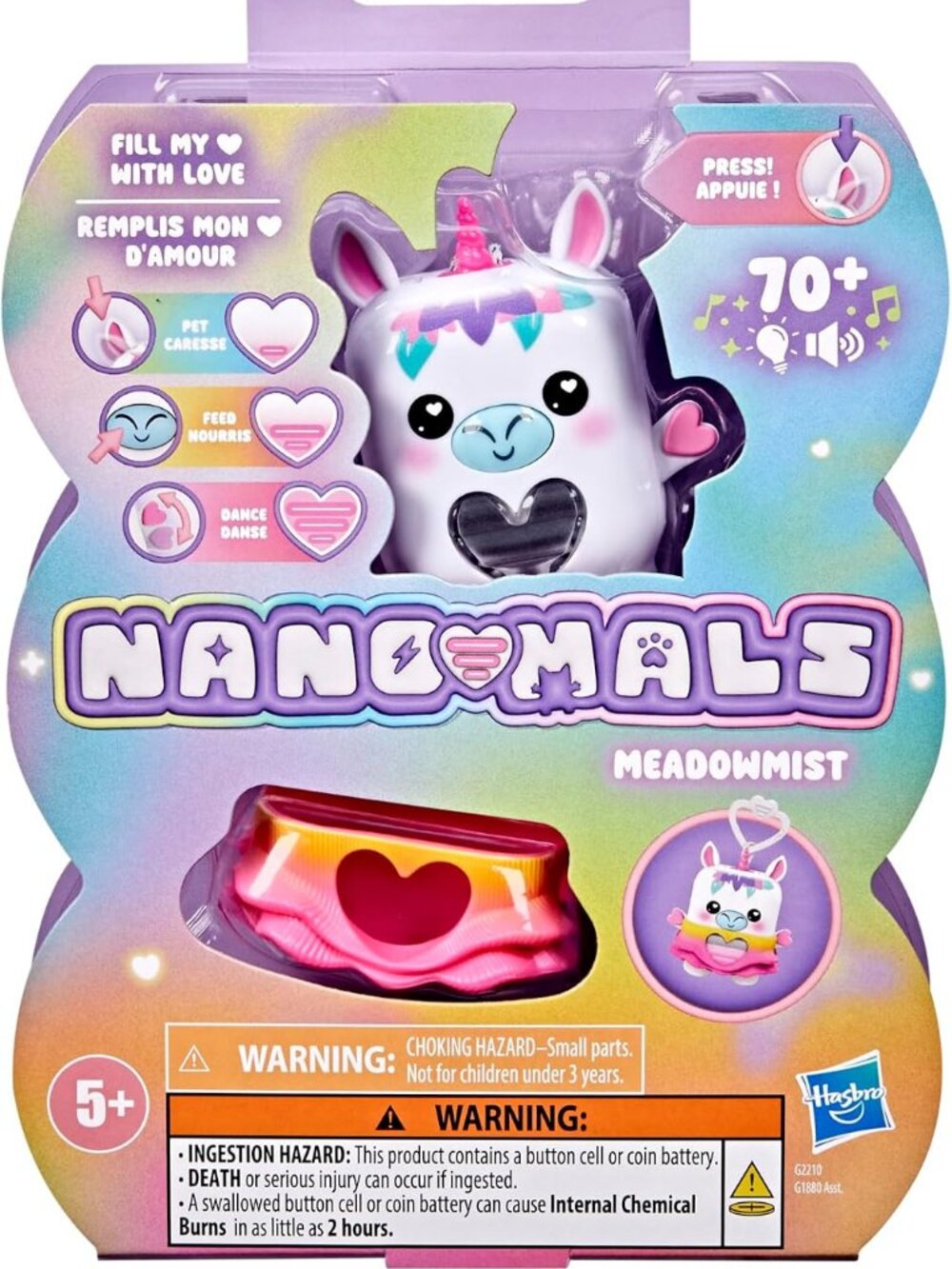 Hasbro Nano-Mals Meadowmist The Unicorn Toy ACC NEW